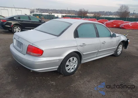 2004 Hyundai Sonata from USA, damaged, VIN KMHWF25S04A008920